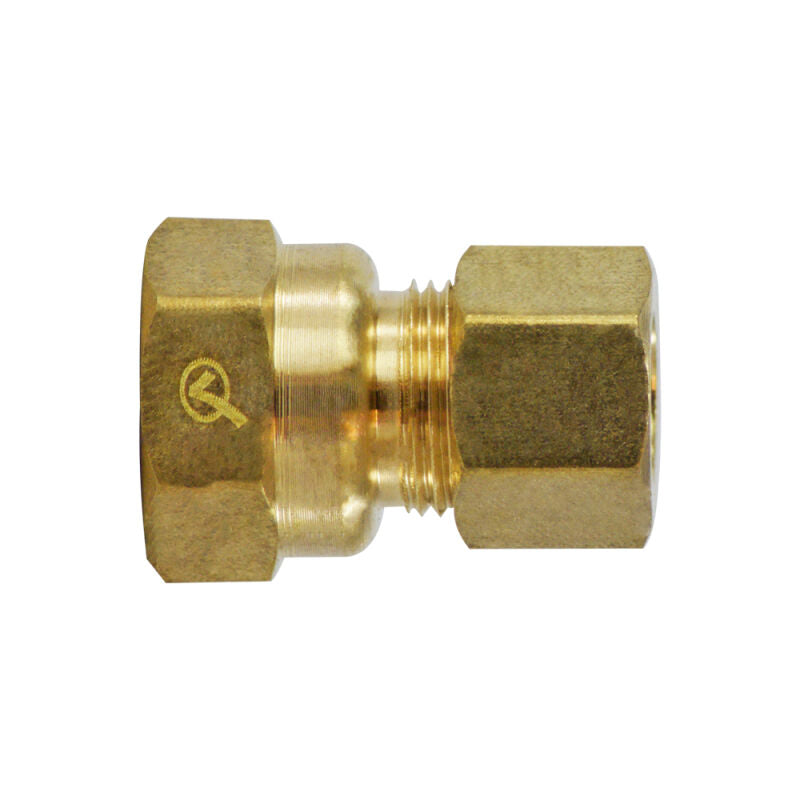 3/8" x 1/8" Brass Compression Female Adapter Lead Free