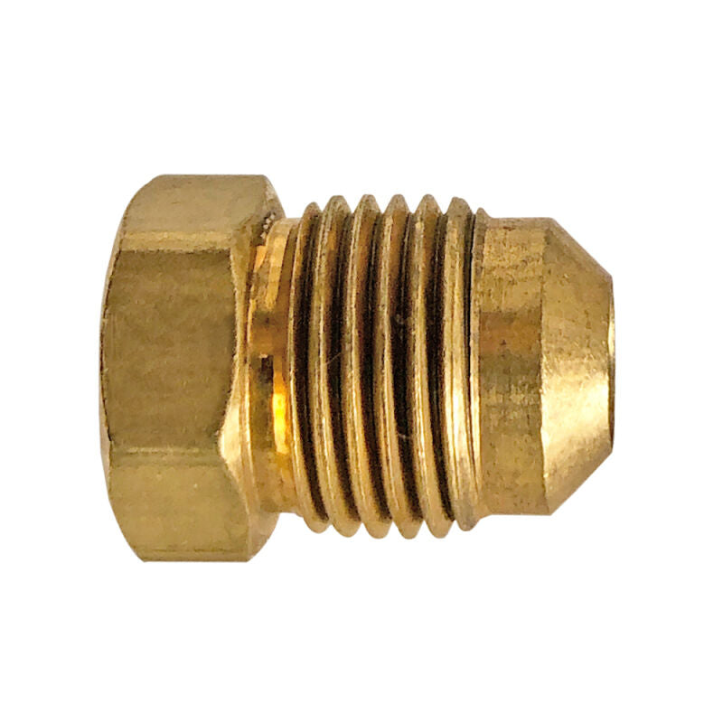 1/2" Flare Brass Plug Lead Free