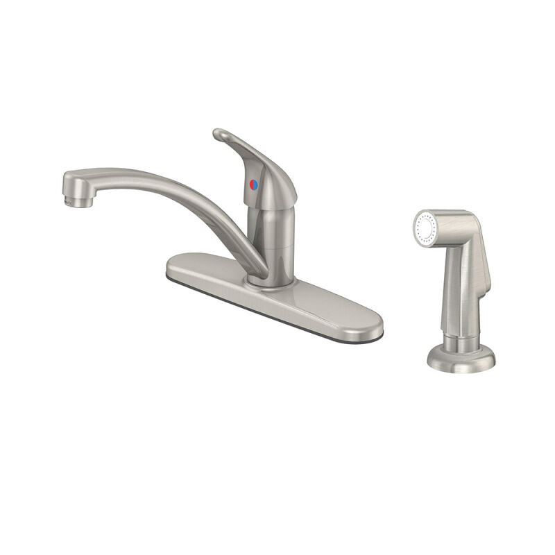 Lisburn 1.5 GPM Single Handle Kitchen Faucet with Side Spray