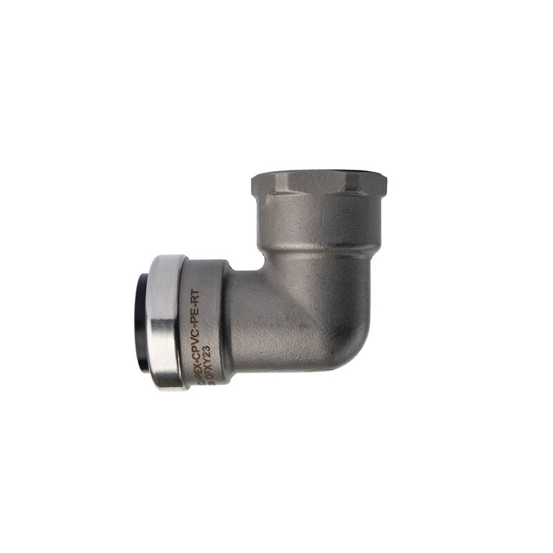 3/4" Push Connect Stainless Steel 90 Degree Female Elbow