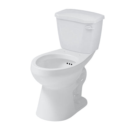 1.28 Round, Two-Piece, Comfortable Height (ADA) 12" Toilet Combination, Right Hand Lever - White