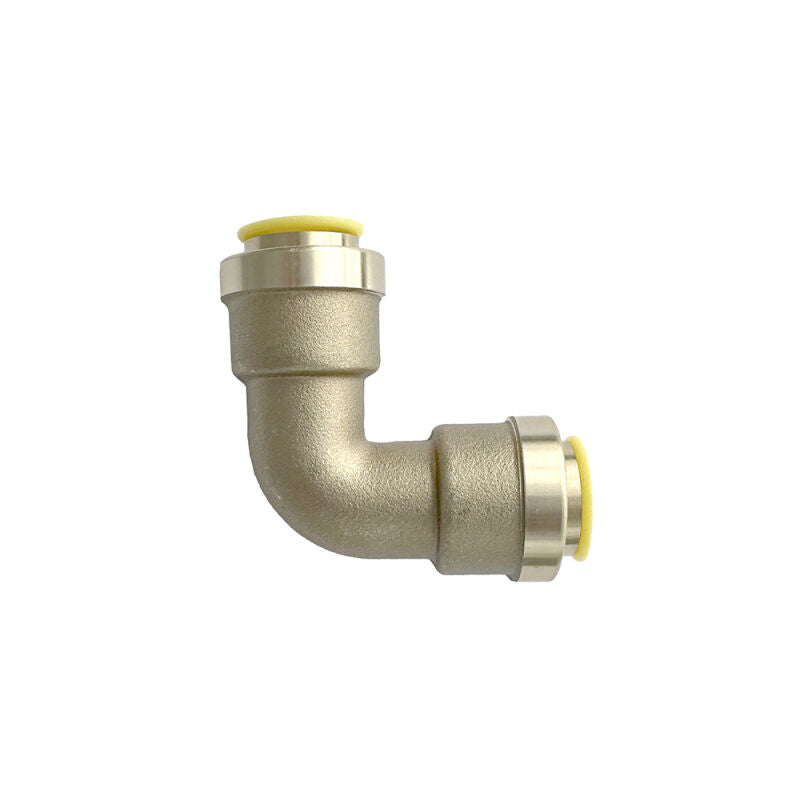 5/8" HVAC Push Connect Brass 90 Elbow