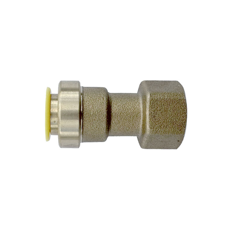 5/8" HVAC Push Connect Brass SAE Flare Adapter