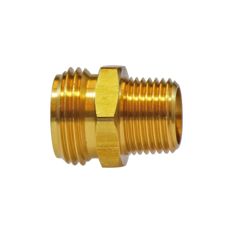 3/4" MHT x 1/2" MIP Male Garden Hose x Male Pipe Adapter