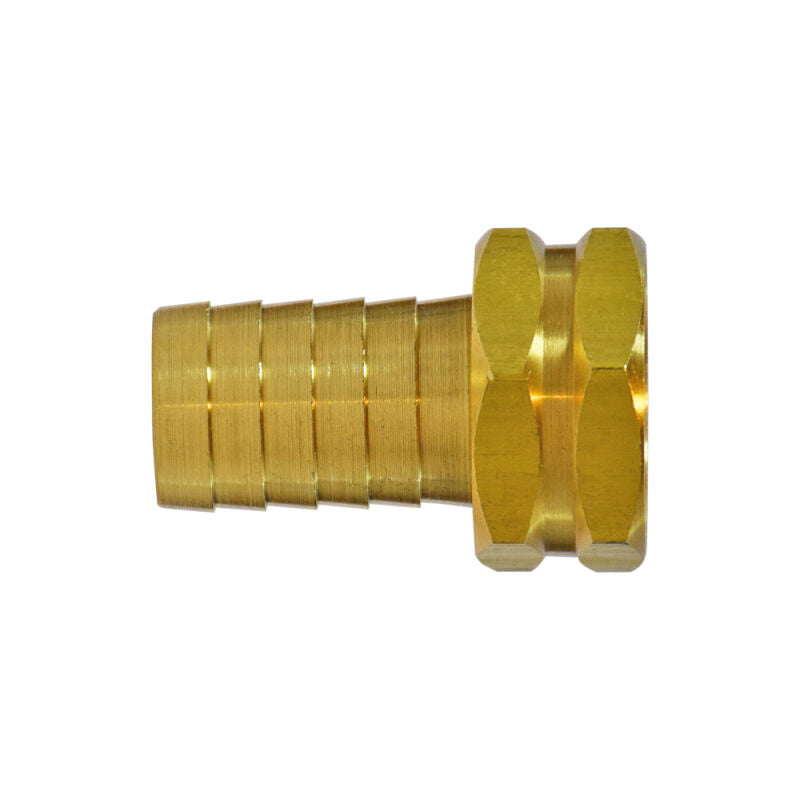 3/4" FHT x 5/8" Female Garden Hose x Hose Barb Swivel Adpater with Washer Lead Free