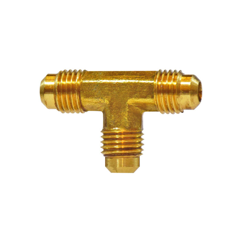 3/8" Flare Brass Tee