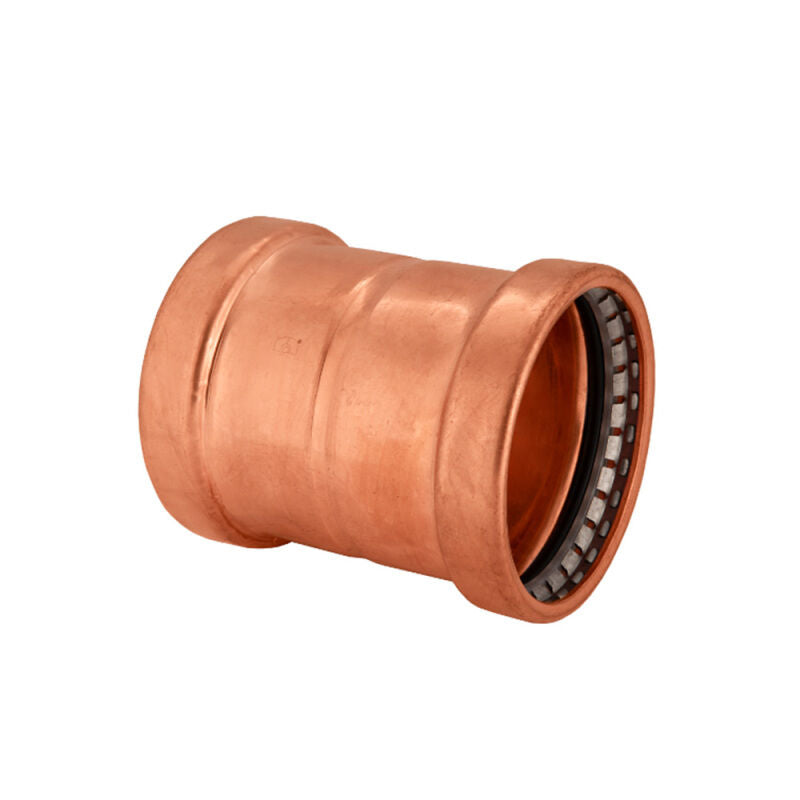 4" Press-Fit Copper Coupling