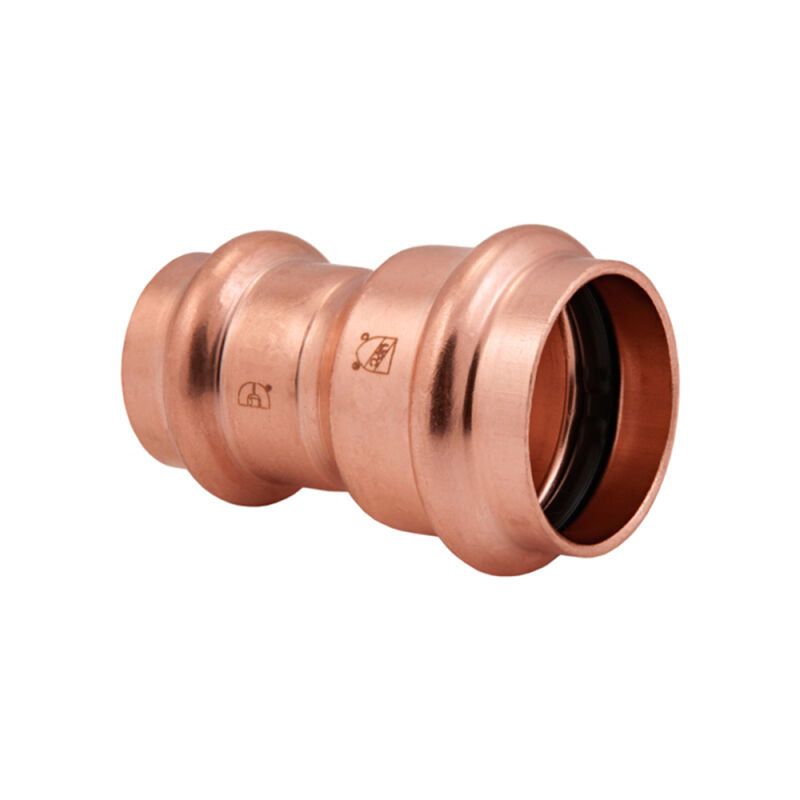 1-1/4" X 1/2" Press-Fit Copper Reducing Coupling