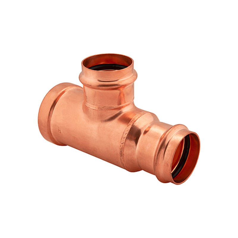 2-1/2" X 2" X 2" Press-Fit Copper Tee