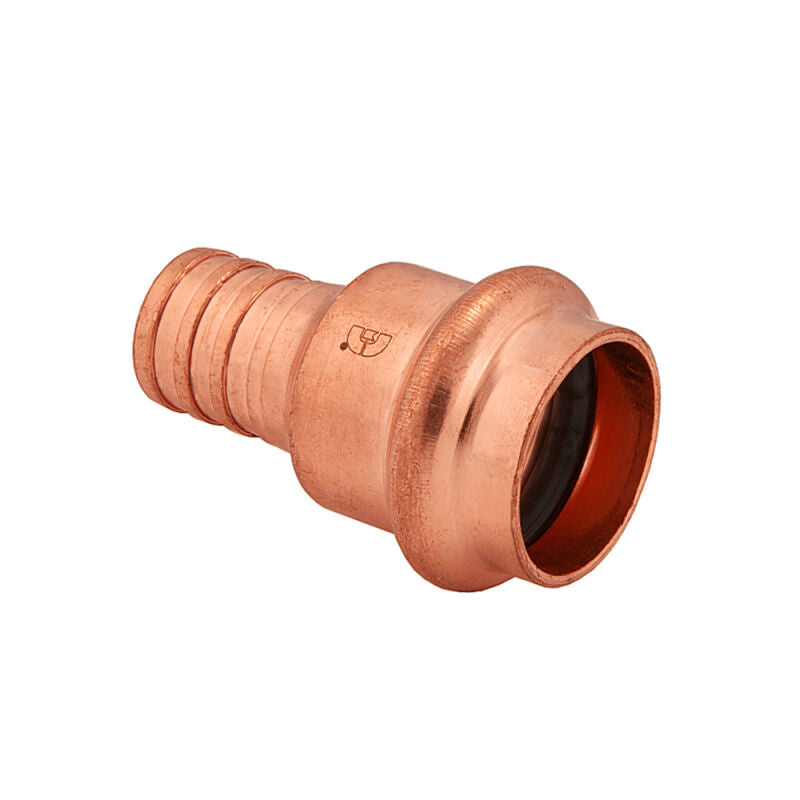 3/4" Press-Fit PRESS X PEX CRIMP Copper Adapter