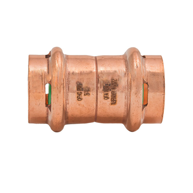 3/4" SurePress Copper Coupling 10 Pack