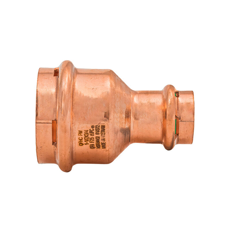 1-1/2" x 3/4" SurePress Copper Reducing Coupling
