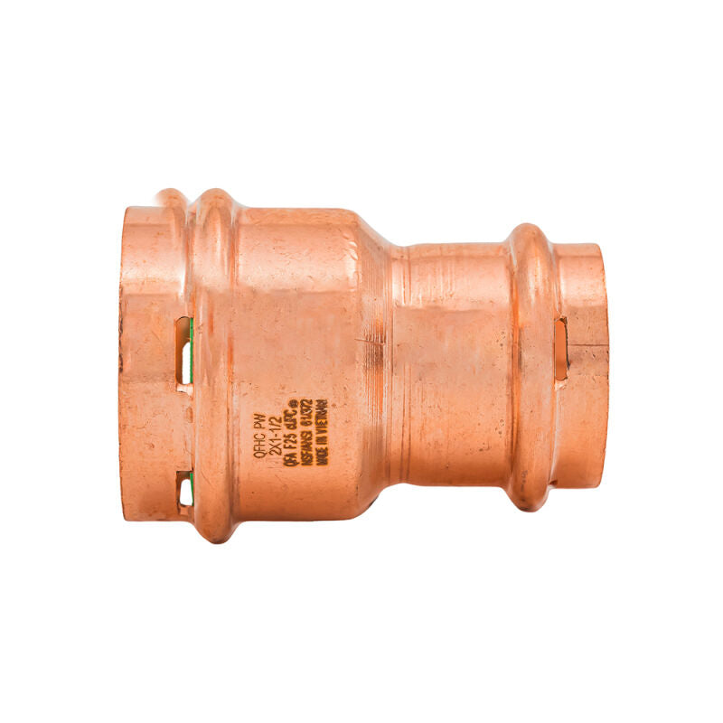 2" x 1-1/2" SurePress Copper Reducing Coupling