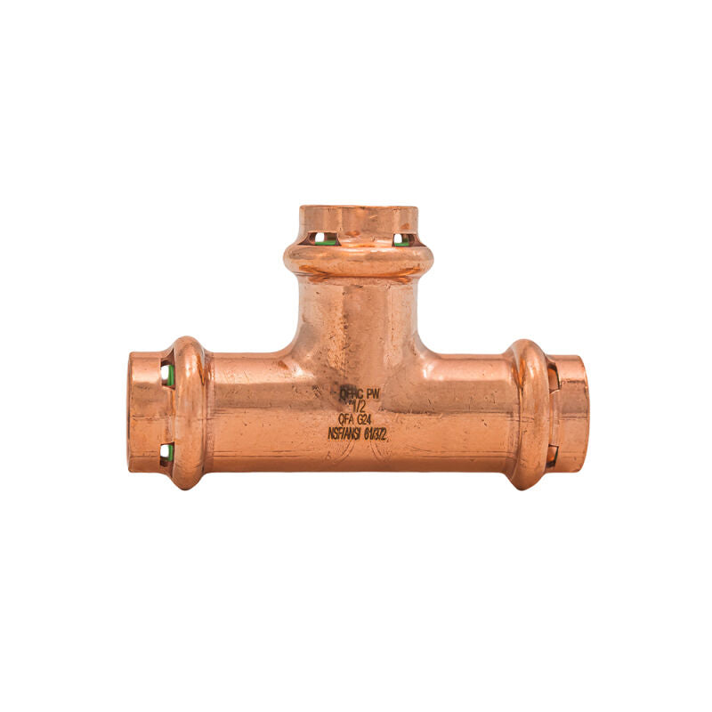 1/2" SurePress Copper Tee