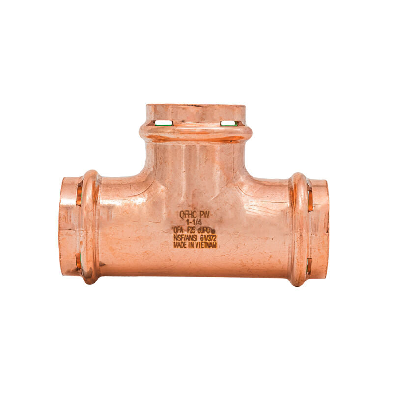 1-1/4" SurePress Copper Tee