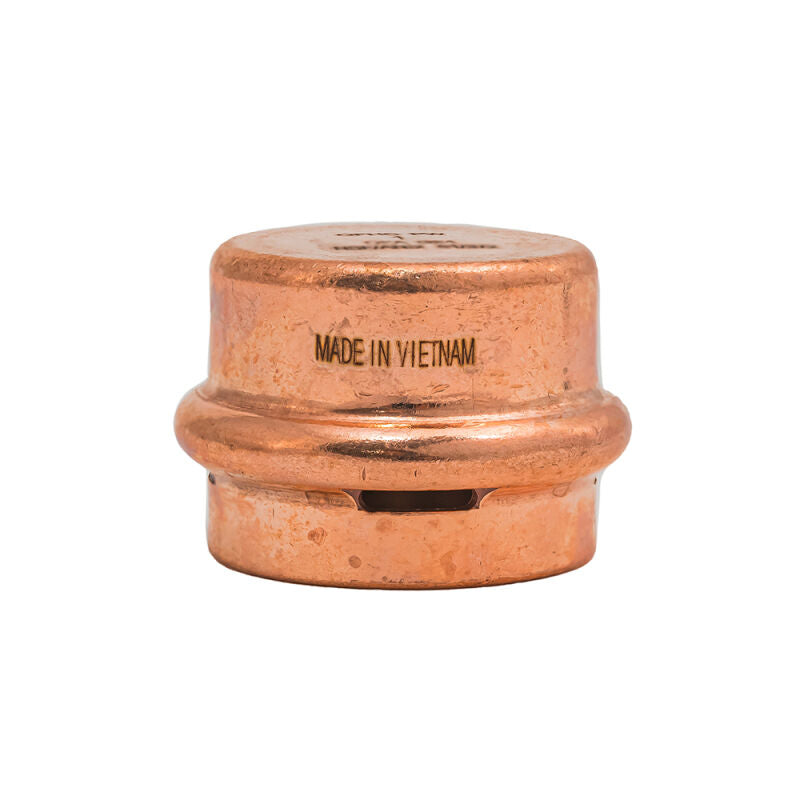 1" SurePress Copper Cap