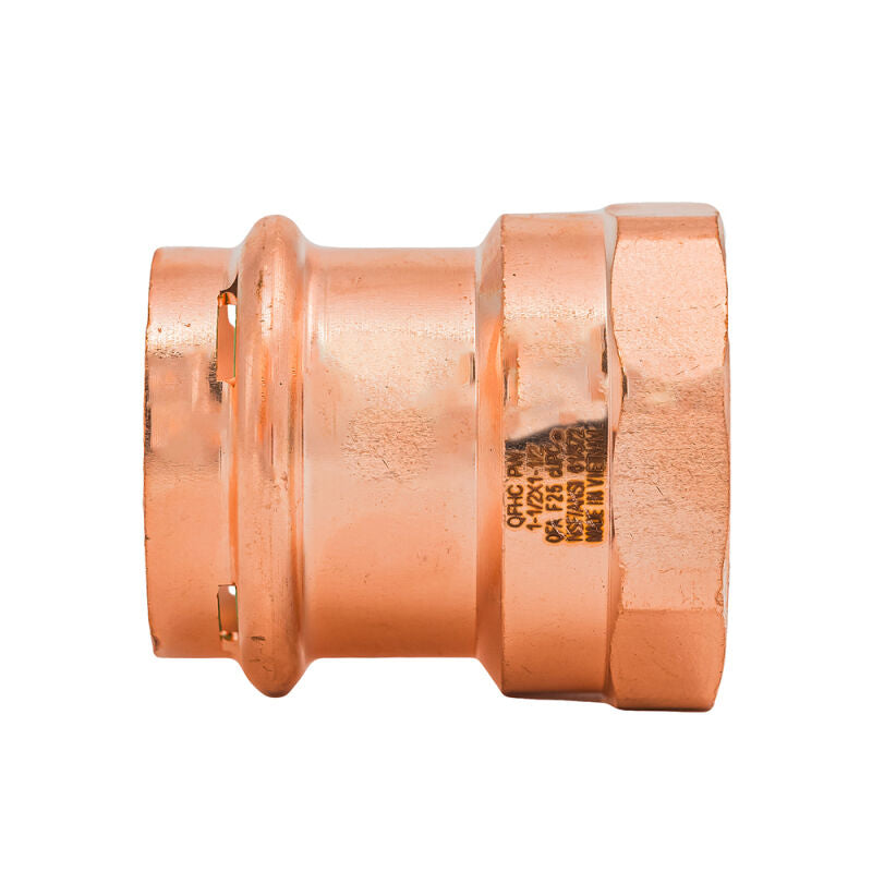 1-1/2" Press x FIP SurePress Copper Adapter
