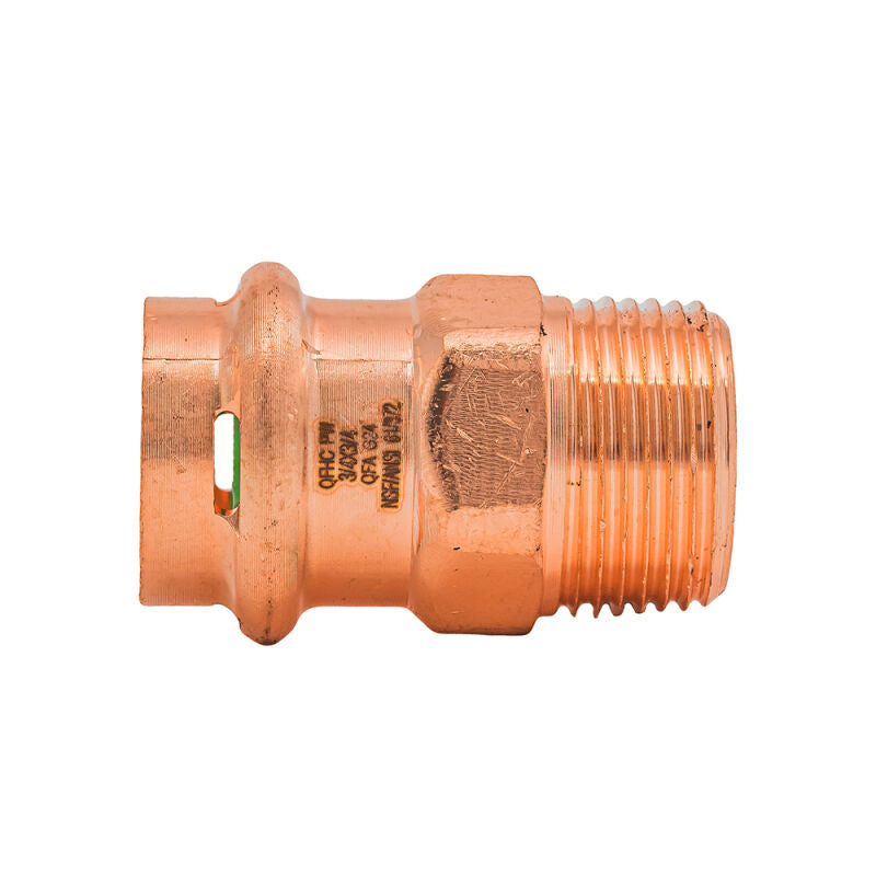 3/4" Press x MIP SurePress Copper Adapter