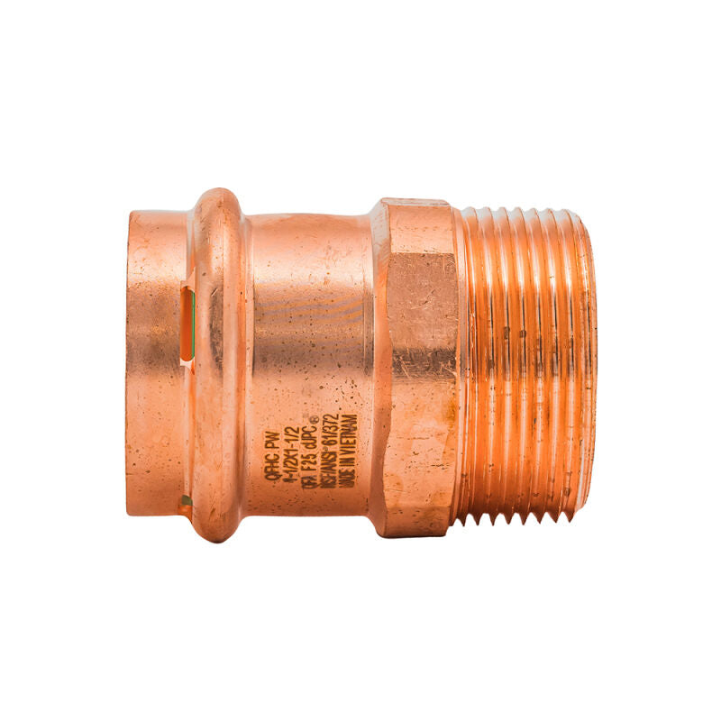1-1/2" Press x MIP SurePress Copper Adapter