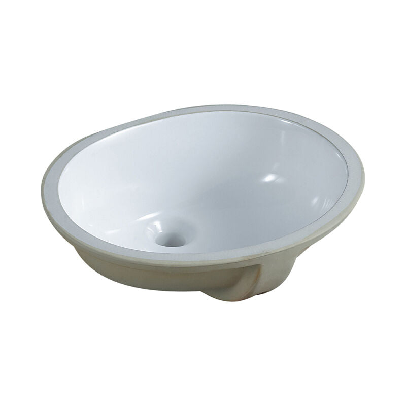 Falkland 17-3/4 x 14-3/8 x 8-1/4 Oval Undermount Lavatory