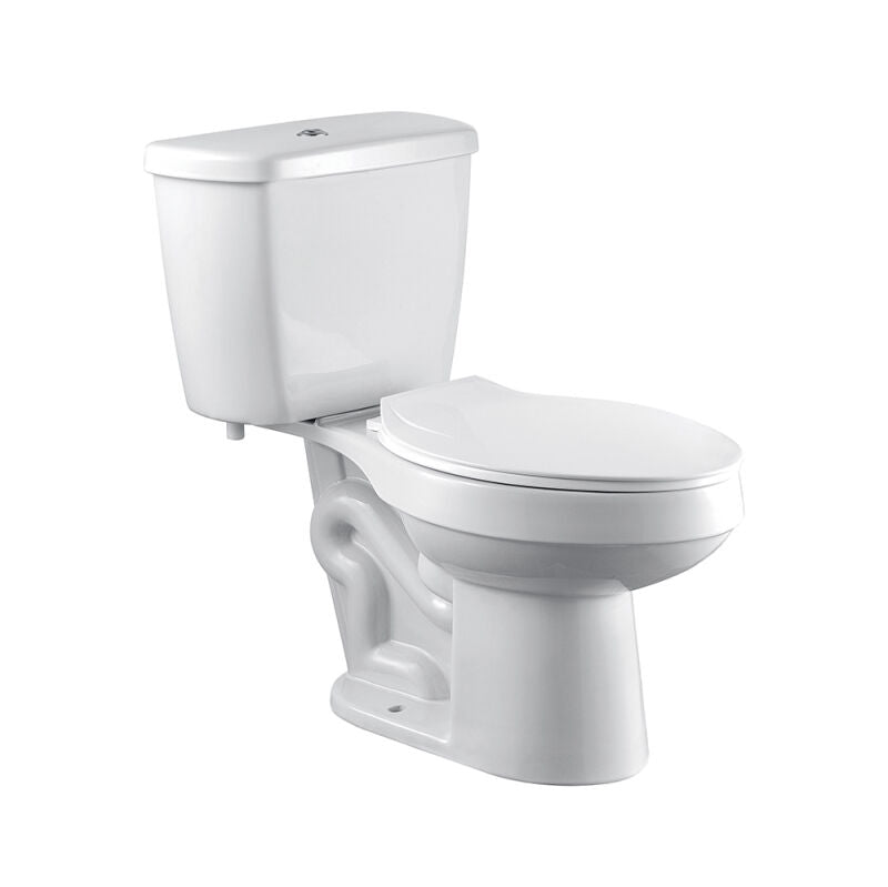Durham Dual Flush Two-Piece Toilet Kit, ADA Elongated .9 / 1.28 GPF, 12" Rough