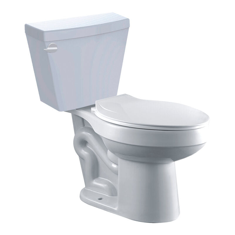 Lisburn Two-Piece Toilet Kit, Elongated 1.28 GPF Left Hand Flush 12" Rough