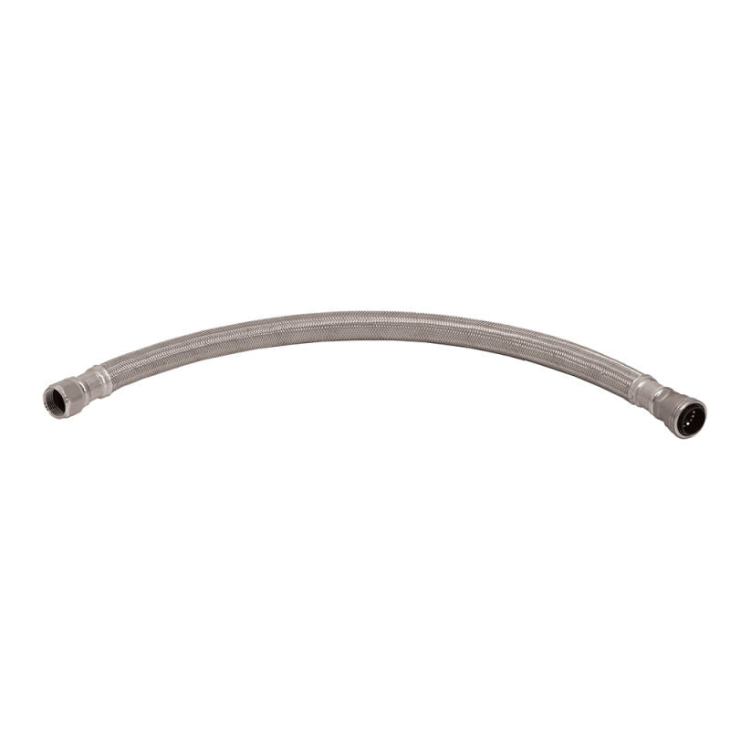 3/4" x 24" Push Connect Stainless Steel Braided Water Heater Connector
