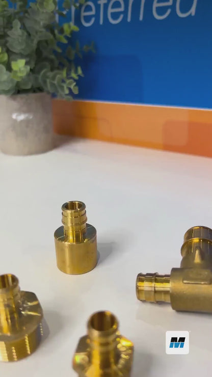 1/2" F2159 X MPT PolyAlloy Pex Threaded Male Adapter Lead Free