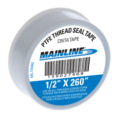 1/2" x 260" PTFE Thread Seal Tape