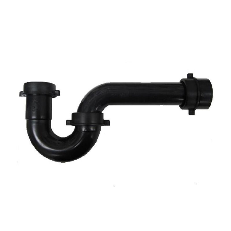 1-1/2" ABS Tubular P-Trap with Adapter