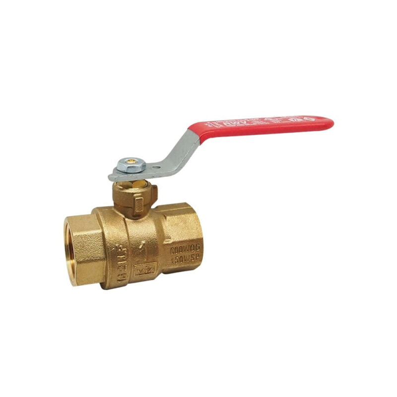 1/2" Lead Free* Brass 2-Piece Full Port Ball Valves - IPS