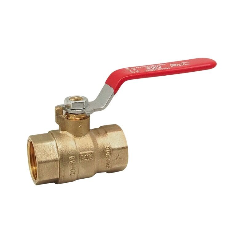 3" Brass Economy 2-Piece Full Port Ball Valves - IPS