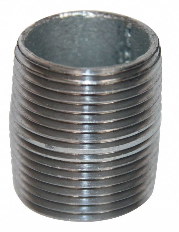 2" X CLOSE Galvanized Steel Pipe Nipples