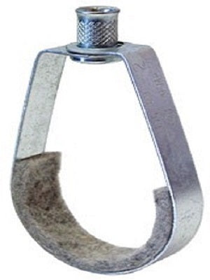 1/2" - 1" Adjustable Swivel Ring; Felt-Lined
