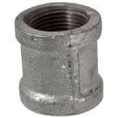 1-1/4" Galvanized Malleable Iron Couplings