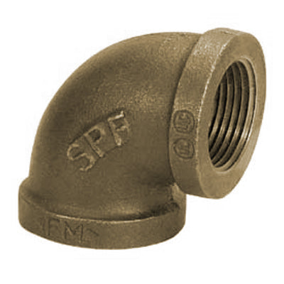 3/4" Lead Free* 90 Degree Threaded Cast Bronze Elbows