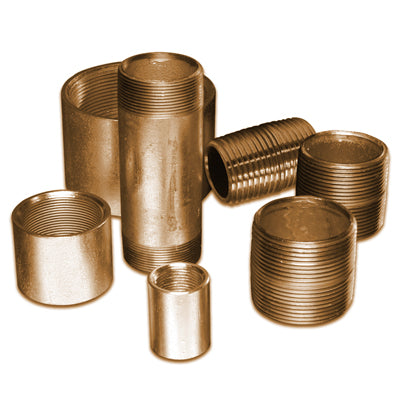 4" X 6" Brass Pipe Nipples