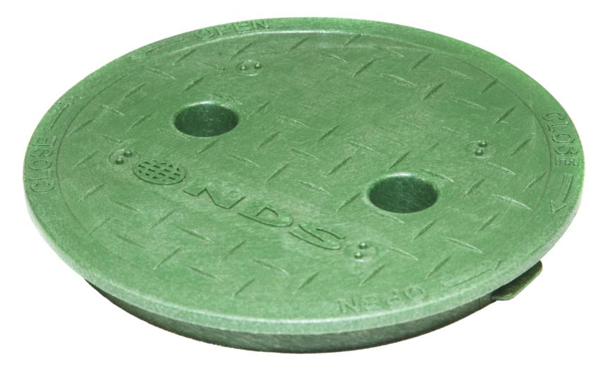 6" Round Cover Only, Water