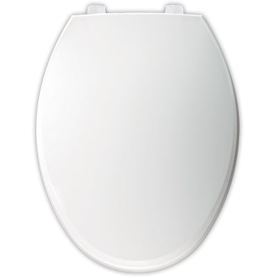 Commercial (Hospitality) Elongated Plastic Seat - White