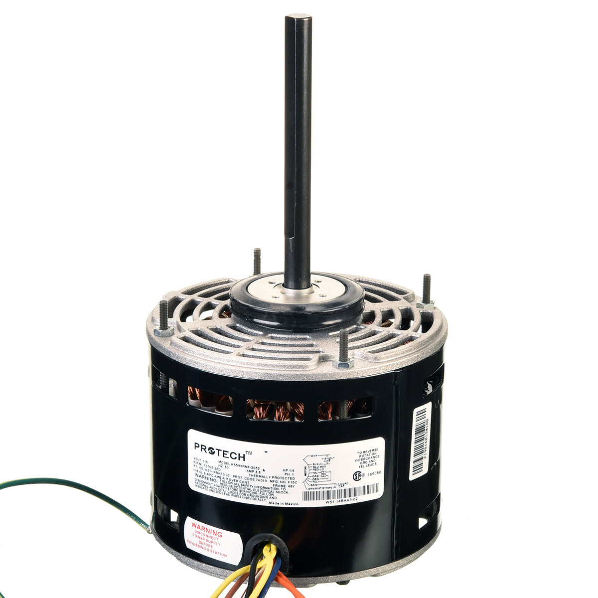 Indoor Blower Motor -  120 Volts 1PH 1075 RPM