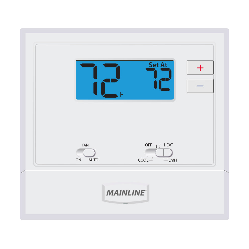 Non-Programmable Thermostat - Convention or Heat Pump