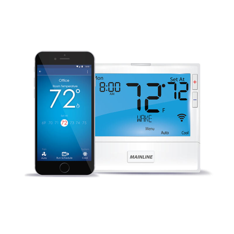 WIFI Selectable Thermostat w/ Humidity Control - Res - Lt Commercial