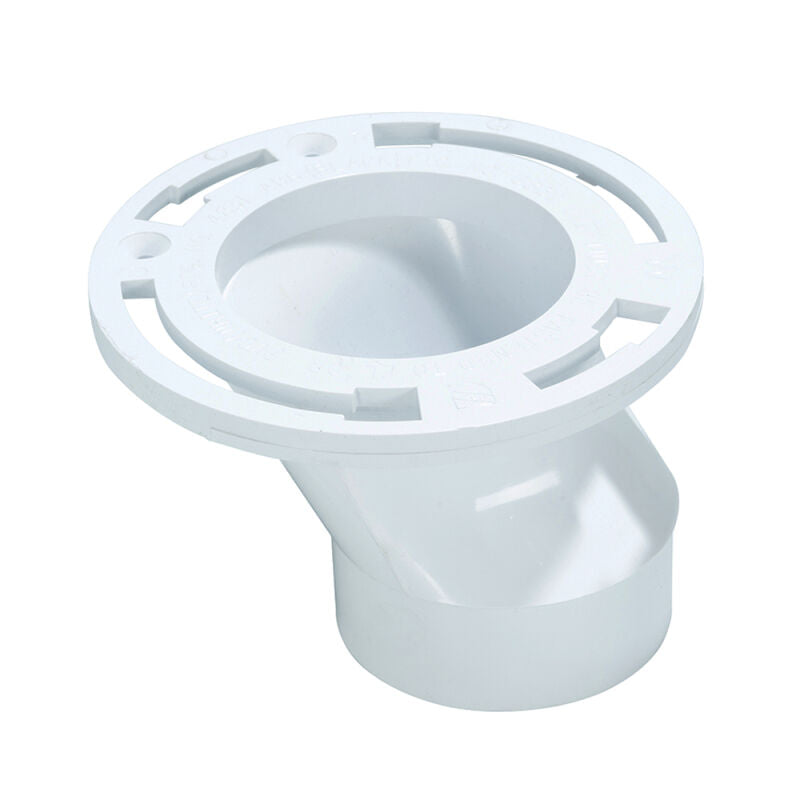 1 Piece Offset Closet Flange - PVC – Mainline Collection