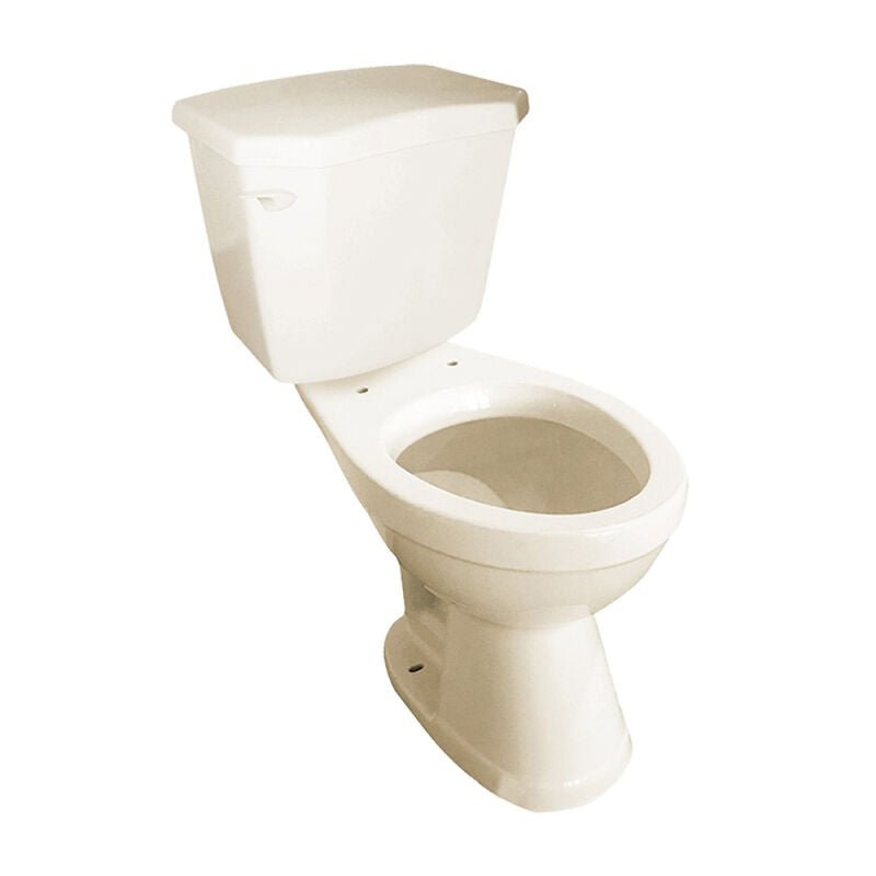 1.6 Designer Series Elongated, Two-Piece, Comfortable Height (ADA), 12" Toilet Combination, Left-Hand Flush with Fluidmaster® 400A Ballcock - Biscuit