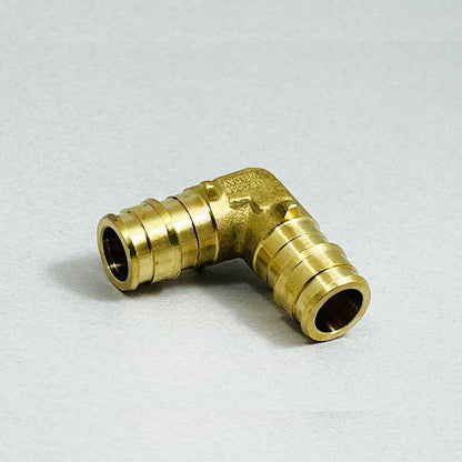 3/4" F1960 Brass Cold Expansion Pex Elbow 90 Lead Free