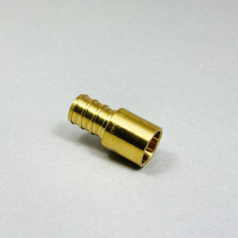 3/4" F1807 x MSWT Brass Pex Sweat Male Adapter Lead Free