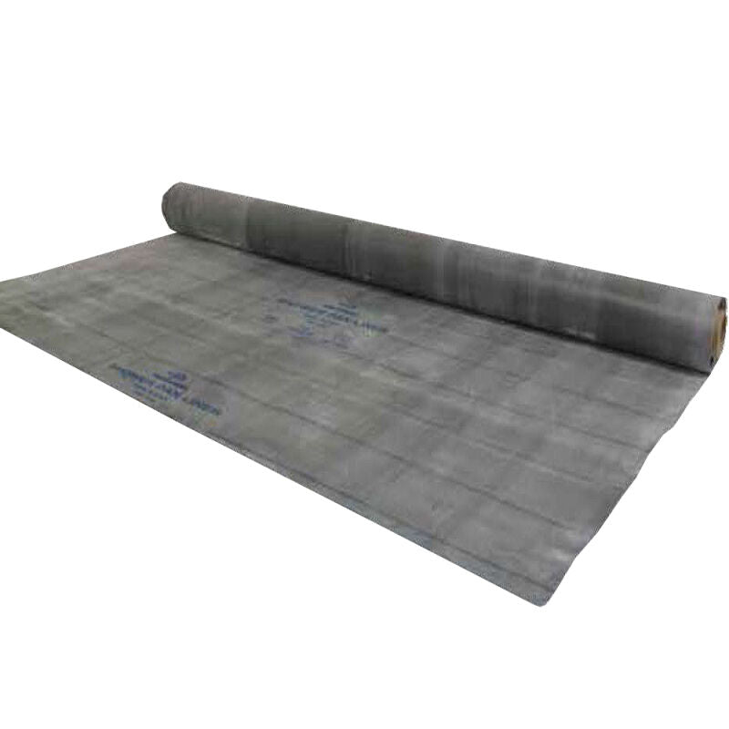 5 ft x 40 ft roll of Gray PVC Shower Pan Liner
