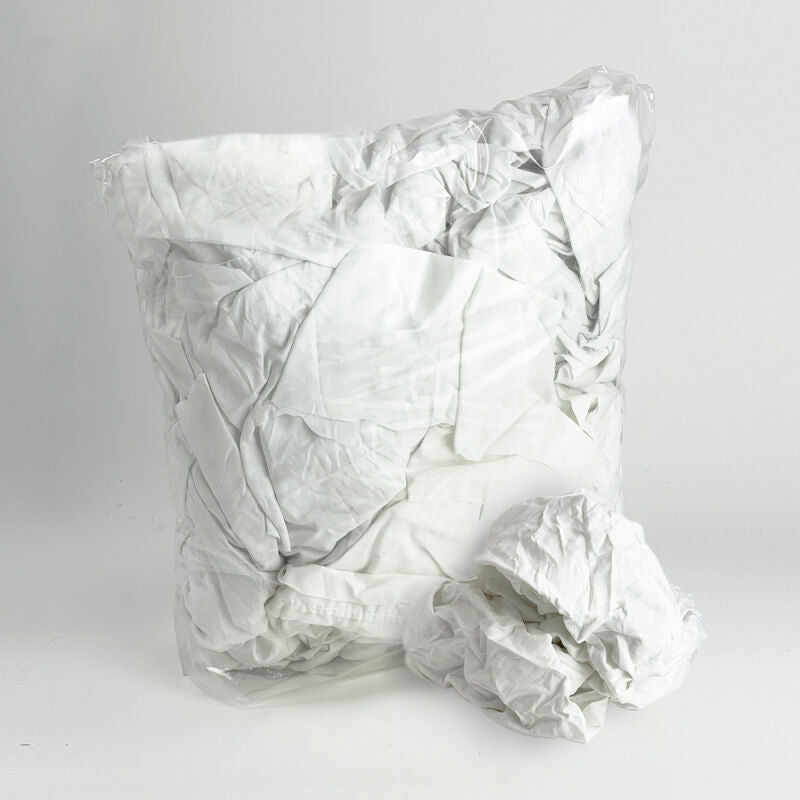 White Low Lint Sheeting 2 lb Compressed Bag (20 Per Case)