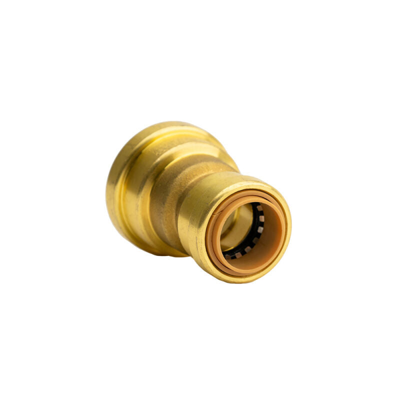 1" x 3/4" Push Connect Brass Reducing Couplings