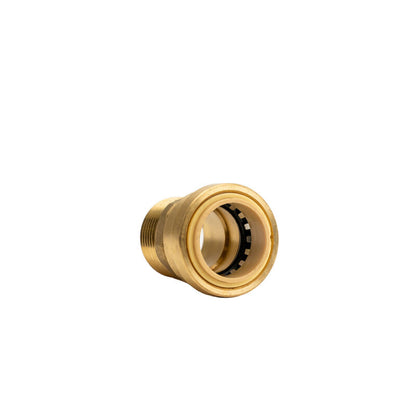 1" Push Connect Brass MIP Adapters